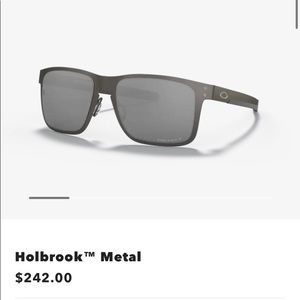 Oakley Holbrook sunglasses in steel